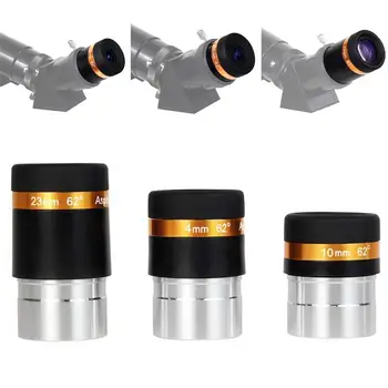 

4/10/23mm Fully Coated Aspheric HD Wide Angle Eyepiece for Astronomy Telescope Coated Aspheric HD Wide Angle Eyepiece Coated Asp