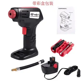

Automatic Inflator Portable Air Compressor, Easy To Read Digital Pressure Gauge, Built In Led Light