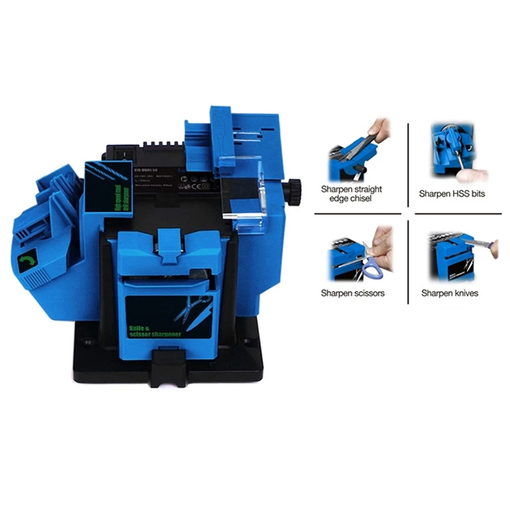Specialiteit Электрический Messenslijper Boor Slijpmachine Mes& Scissor Puntenslijper power Huishouden Slijpen Gereedschap EU Pl