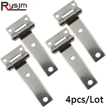 

4pcs Marine Grade Stainless Steel T Type Container Hinge Forged Truck Vehicle Hinge for boat accessories marine for wooden cases