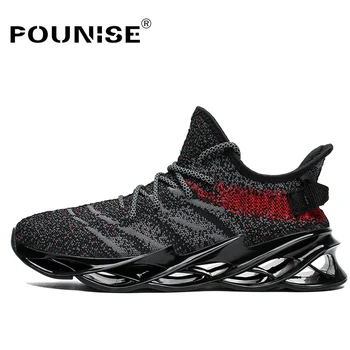 

men casual shoes brand 2019 Men's Flats Blade Shoes men sneakers Non-slip trainer gym Jogging shoes male footwear Basket Homme