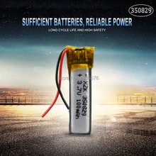 350829 3,7 v 60mAh литиевая полимерная аккумуляторная батарея для gps MP4 камеры power Bank планшета электрические игрушки PAD DVD