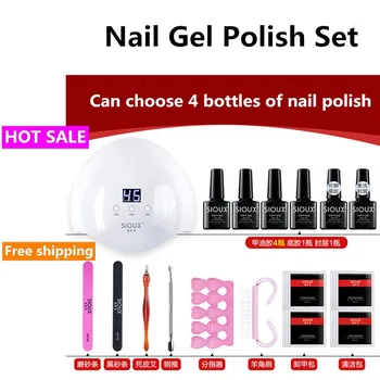 

Nail Gel Polish Set Kit Art Manicure Uv Kit DIY Tools 36w