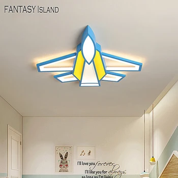 

Creative aircraft chandeliers ceiling For Children's room baby Bedroom modern chandelier Home Decoration led chandelier lighting