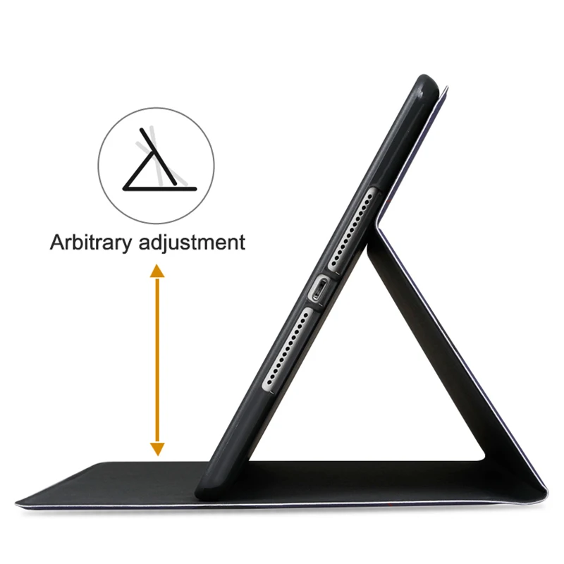 Tablet Case For Xiaomi Mi Pad 4 Case 8.0'' 2018 Mipad4 mi pad4 Folding Folio Cover Funda Painted Flip Stand Protective Shell