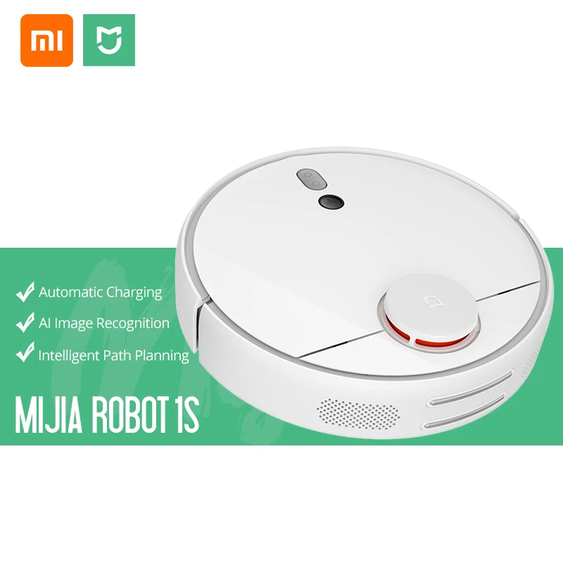 Робот пылесос Xiaomi Mi 1S с Wi Fi устройство для сухой уборки дома умное планирование