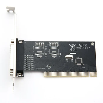 

IEEE 1284 Printer DB25 Parallel Port to PCI I/O Controller Card Adapter QT