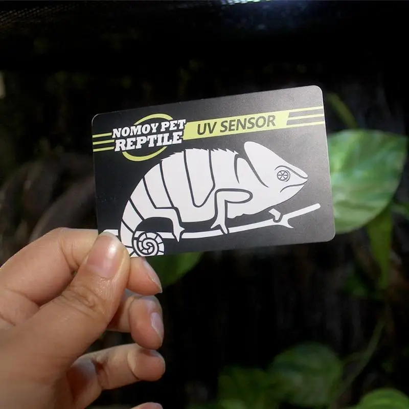 

NOMOY Pet Reptile UV Sensor UVB Test Card UV Lamp Effective Life Test