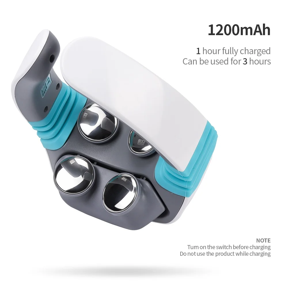Neck Body Massager Portable Cervical Massager Electric Pulse Hot Moxibustion Acupuncture Massage Ma