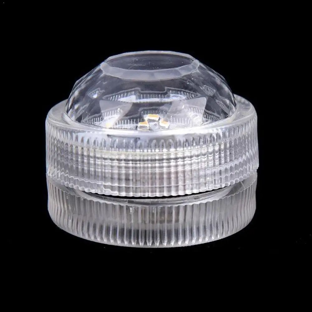 

1 Set Waterproof Underwater Electronic Candle Lamp Submersible Decor Tank LED Aquarium Clear Colorful Lights Fish Light Div K2B1