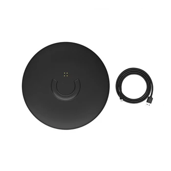 

Round Home Durable Portable Black Charging Dock Non Slip Convenient Safe ABS Desktop For SoundLink Revolve Bluetooth Speaker