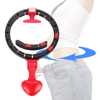 

Smart Hula Circle LCD Digital Display Counter Lose Weight Slimming Circle Portable Fitness Sport Abdominal Training Ring Hot!!!