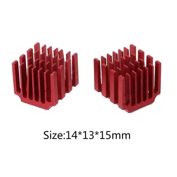 

5PCS Heatsink Cooling Heat Sink Block Kit Aluminum Cooler Adhesive Thermal Tape