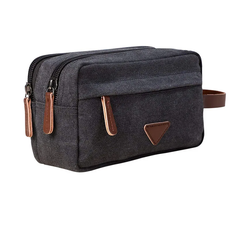 Toiletry Kit Amazon Eco-friendly Waterproof Material Canvas Pu