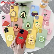 Jolie coque pour Huawei Y5 Y9 2019 Y7 Y6 Y5 Prime 2018 Honor 8S 8X Max 8C Play 8A 8, étui aux fruits, avocat, Orange, fraise, pêche