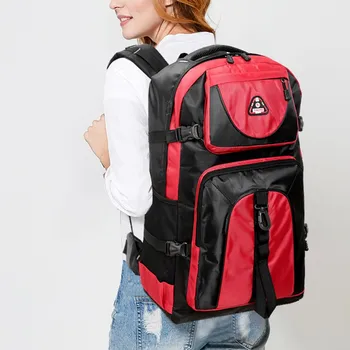 

Fashion Outdoor Contrast Color Nylon Backpack Travel Bag Mountaineering Bag Men Outdoor Camping Backpack Gym Bags#G20