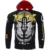VSZAP MMA Hoodie Muay Thai Tiger Fighting Толстовки Флисовая куртка Мужские толстовки Бег Тренажерный Зал Бокс Боевое Искусство Пальто Толстовка