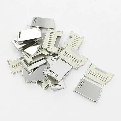

20Pcs SD Card Sockets Connectors DIY Replacement Parts 16mm x 26mm