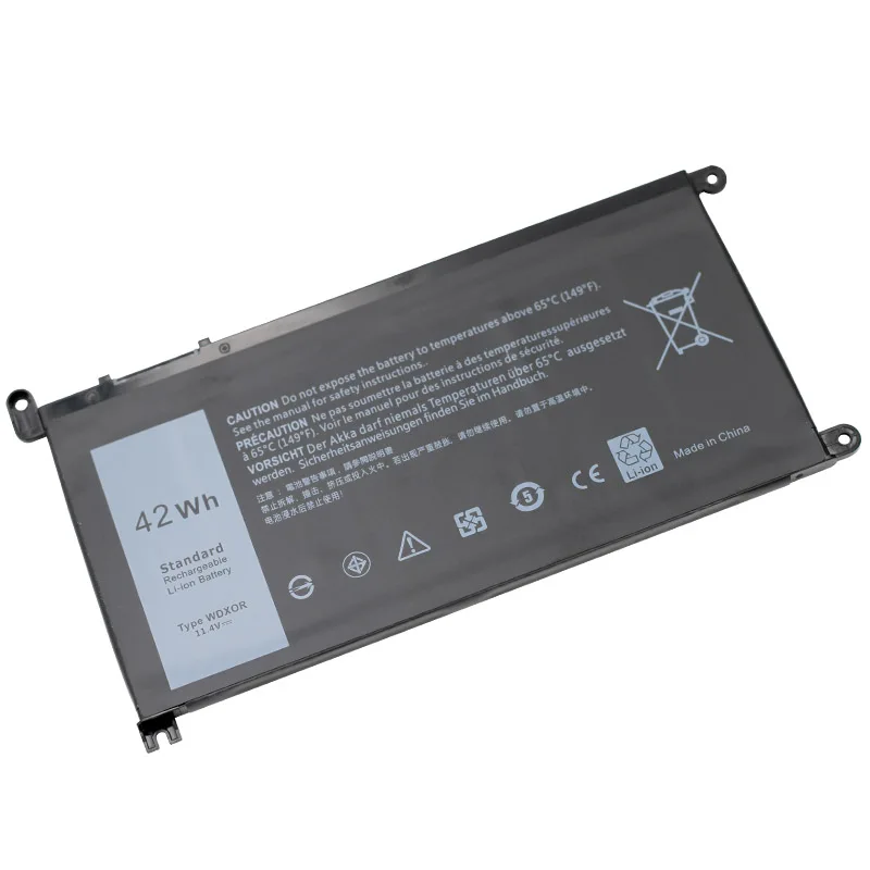 Аккумулятор для ноутбука Dell WDX0R WDXOR 3CRH3 T2JX4 Inspiron 13 11 4 14 5000 15 7460 Latitude 7000 VOSTRO 3189 5468 42WH 5568