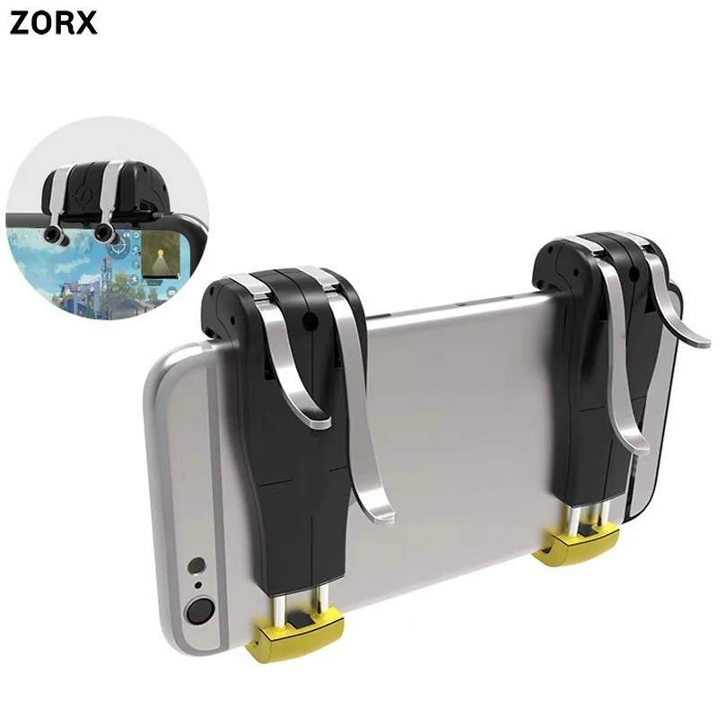 

Pubg COD Mobile Gamepad For Fortnite Controller L1R1 Fire Trigger Joystick L1r1 Call of Duty Fire Buttons for iPhone Android