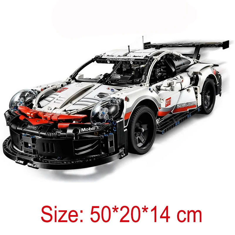 Продажа В наличии DHL 20086 20001 20001B 23006 20087 Technic серии модель автомобиля строительные блоки кирпичи совместимые 42083 подарки игрушки