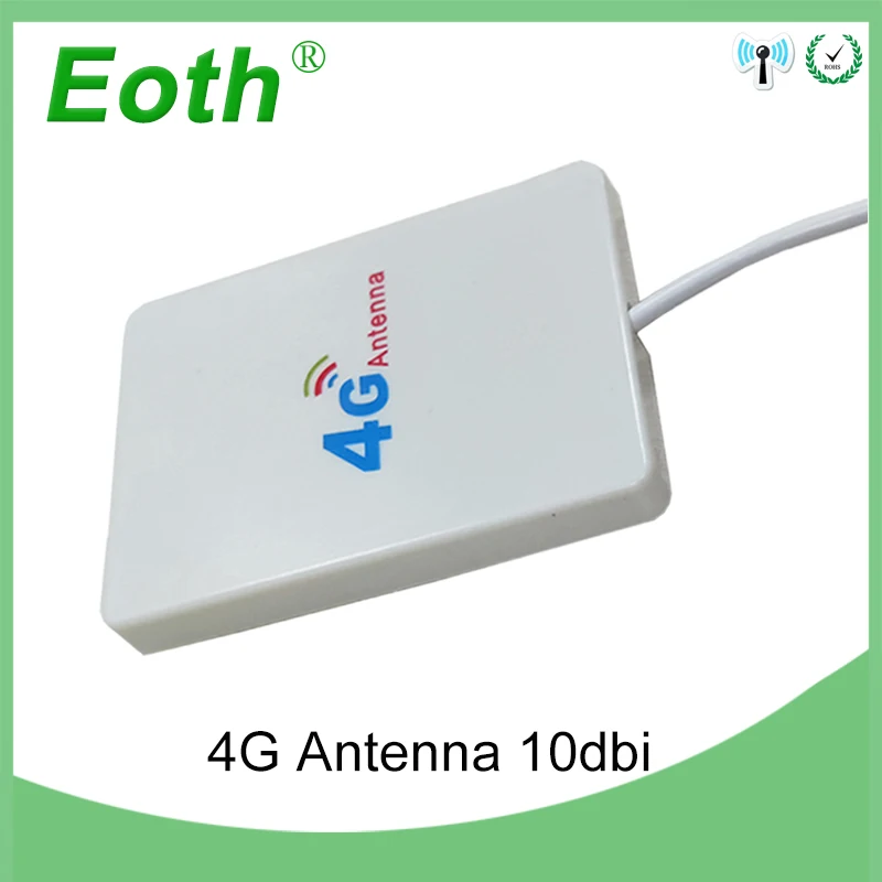 Eoth 1pcs 4G lte antenna 10dbi ts9 Connector Plug antenne router 21cm ipex 1 SMA female pigtail Extension Cable