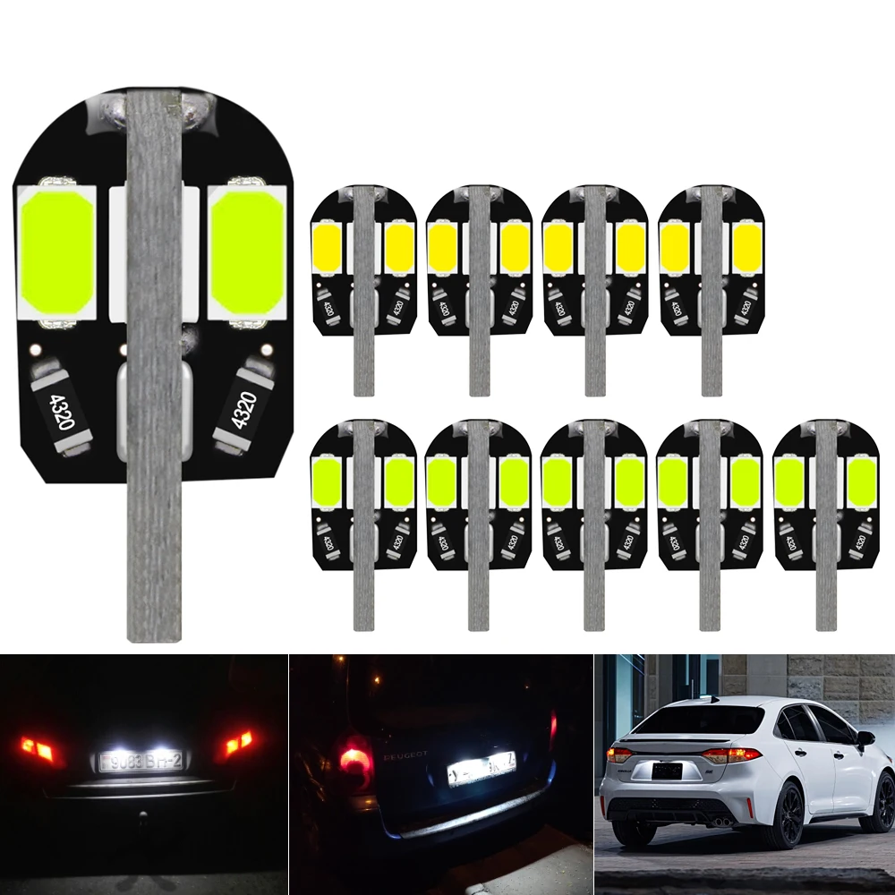Светодиодная лампа T10 для габаритных огней Hyundai IX35 I30 VERNA SONATA townan TUCSON SANTAFE ACCENT ELANTRA
