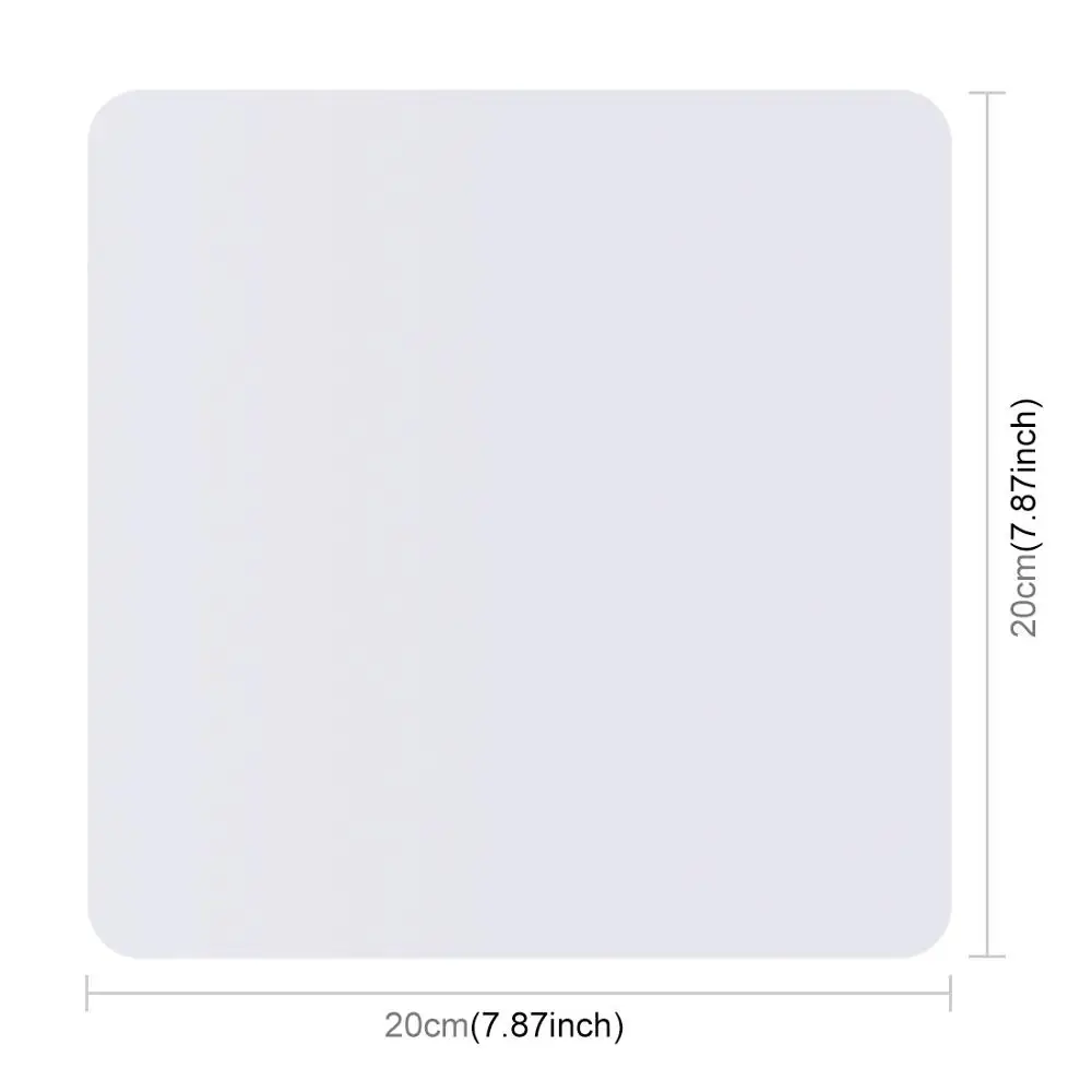 PULUZ 20x20cm Reflective Black and White Acrylic Display Boards/Background for Tabletop Product Photography Shooting