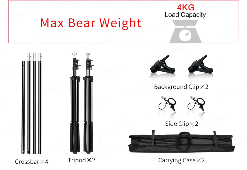 Фотостудия светильник ing Kit 2x3 м задний фон рамка с 3 шт. фон фотография светильник софтбокс отражающий зонтик штатив Стенд