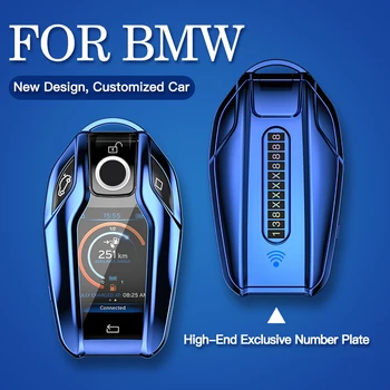 

Soft TPU Car Key Case For BMW 5 7 Series LED Display Key Shell G11 G12 G30 G31 G32 i8 I12 I15 G01 X3 G02 X4 G05 X5 G07 X7