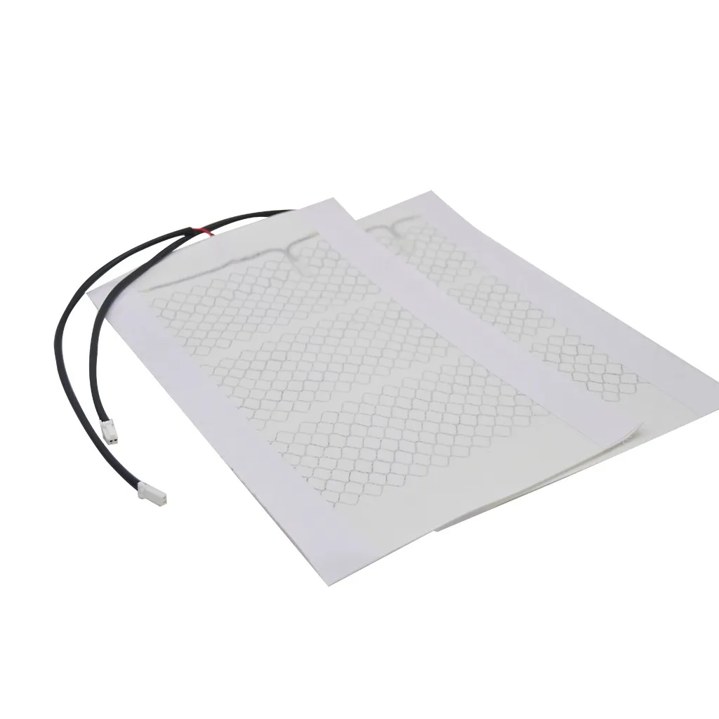 2 шт./упаковка подогрев сидений автомобиля из углеродного волокна 48x27 см 12 В|Чехлы