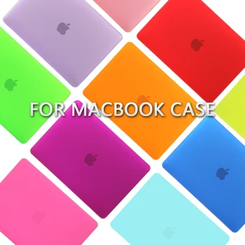 

Sanmubaba Matte/Crystal Laptop Case For Macbook Air Pro 11 12 13 15 16 inch Funda Retina With Touch Bar Cover+Laptop Bag A2179