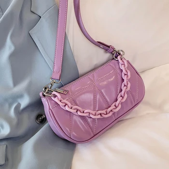 

Small Armpit Bag New Tote Bag 2020 Summer High-quality PU Leather Hand Bags Lady Shoulder Bag Travel Handbag and Purses