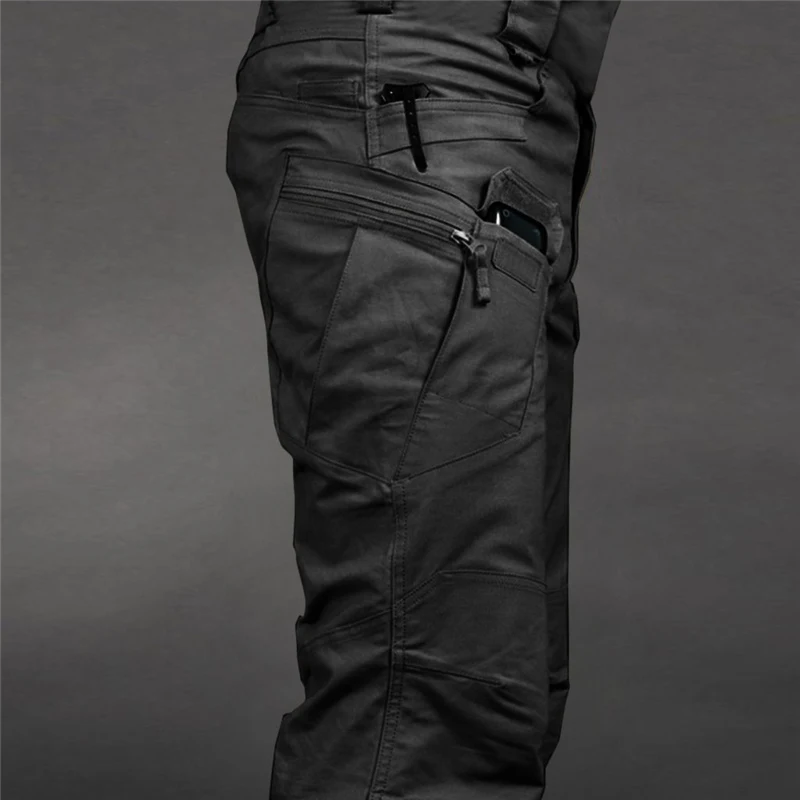 Мужские брюки для бега, устойчивые к царапинам, водонепроницаемые штаны для походов, альпинизма, модные повседневные уличные штаны в стиле хип-хоп