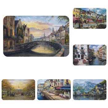

Venice Bridge Art Cool Mat Bath Carpet Decorative Anti-Slip Mats Room Car Floor Bar Rugs Door Home Decor Gift