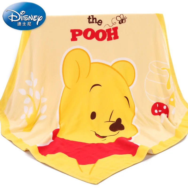 Disney pigger Pijie, квадратное Марлевое банное полотенце с изображением Винни и Тигра, хлопковое детское банное полотенце для мальчиков и девочек, купальный халат для мальчиков и девочек - Цвет: 3