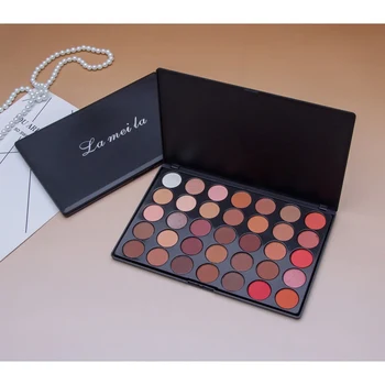 

35-Color Shimmer Matte Eyeshadow Palette Long-Lasting Waterproof Easy To Color Eye Big Palette Shadow n