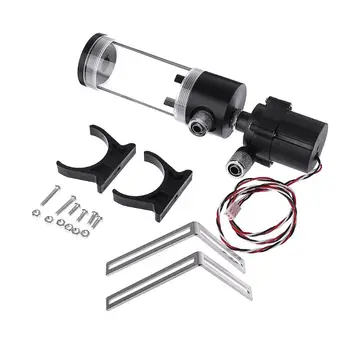 

New 140mm Cylinder Water tank SC600 Pump Computer Water Cooling Radiator 600L/H G6KA