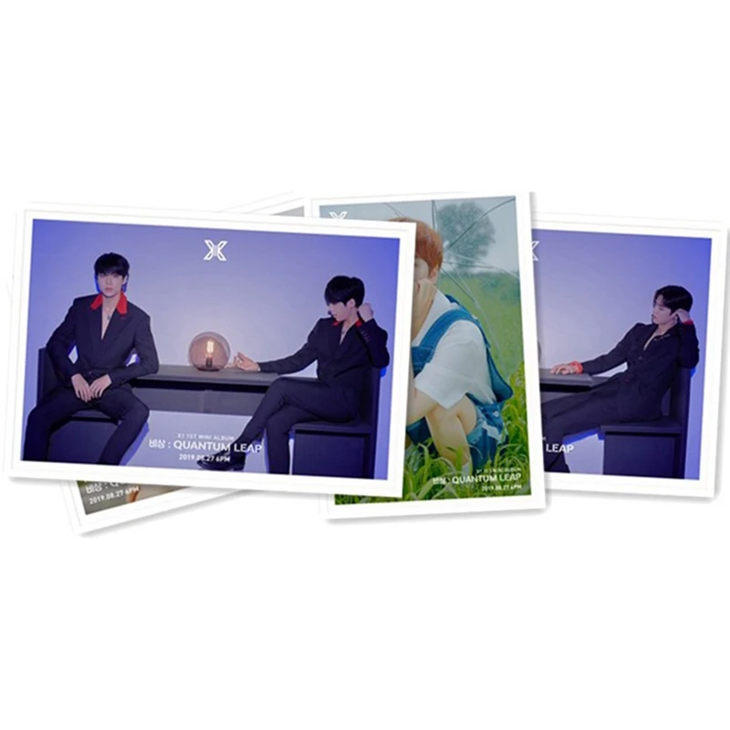 40 шт./компл. KPOP X1 альбом скачок самодельные Бумага ЛОМО карта фото плакат Фотокарта вентиляторы коллекция подарков