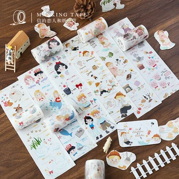 

Story 1Pcs\DIY Cute Creative Fun Vintage Decorative tape Album Diary Calendar Scrapbook Student Stationery Office Supplies