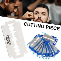 10 Pieces Double Edge Razor Blades Men Safety Stainless Steel Double Razor Shaving Blades For Smooth Precise And Clean Shaving