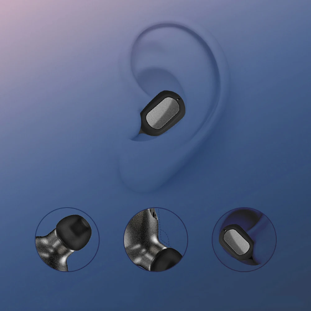 Portable Waterproof Sports Ear Buds Stereo Sound Earpiece Smart Touch Bluetooth 5.0 Wireless Earphones