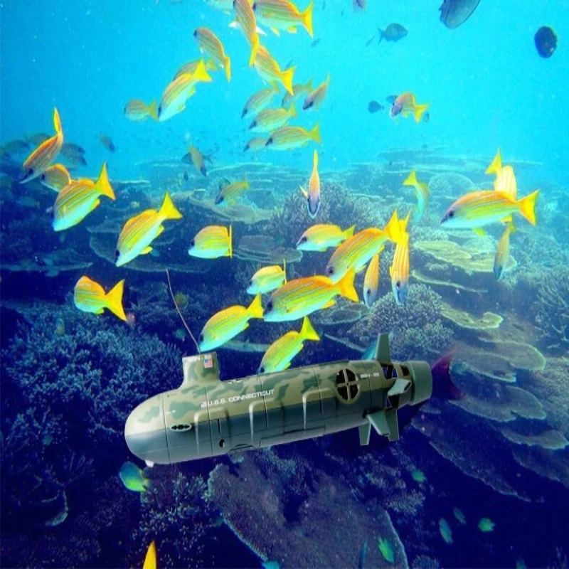 35cm big size Remote Control Racing Fun Fishing Boat RC Submarine Model Nuclear-Powered submarine toy update version toy gifts 4