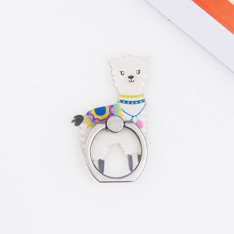 Универсальный Магнитный кронштейн UVR для мобильного телефона с милым 3D животным Альпака подушка безопасности расширяющаяся подставка для телефона держатель для пальца подставка для телефона