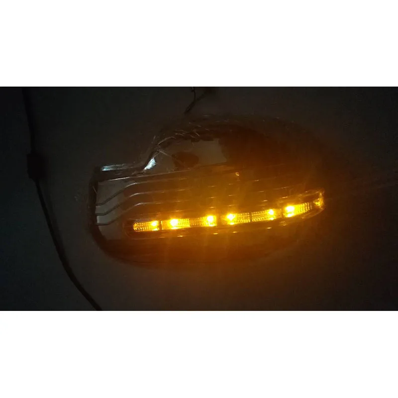 Зеркальный чехол с желтым светильник для Nissan Frontier крышка дверного зеркала для Nissan Navara NP300- крышка индикатора
