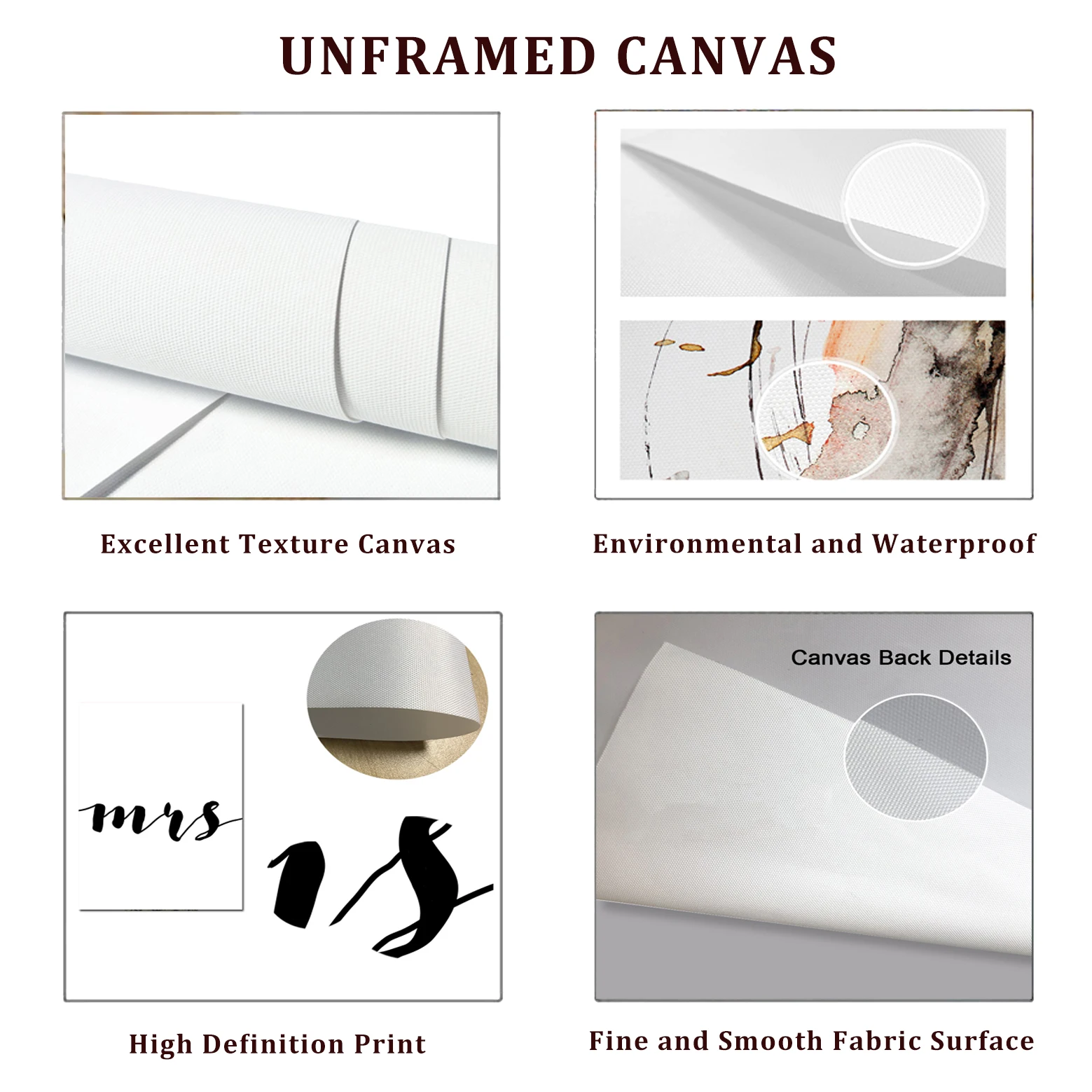 Makeup brush Wall Art Painting Pictures Art Print Fashion Makeup Brush Art Poster for Living Room Decor