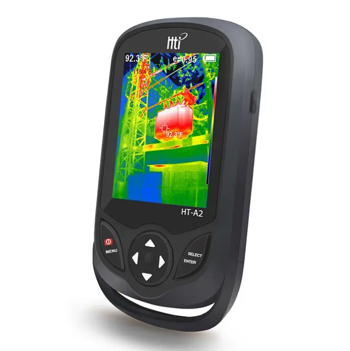 

HT-A2 3.2 inch Full View TFT Screen Infrared thermometer Thermal Imager 0.3MP Camera Detector for Outdoor Hunting
