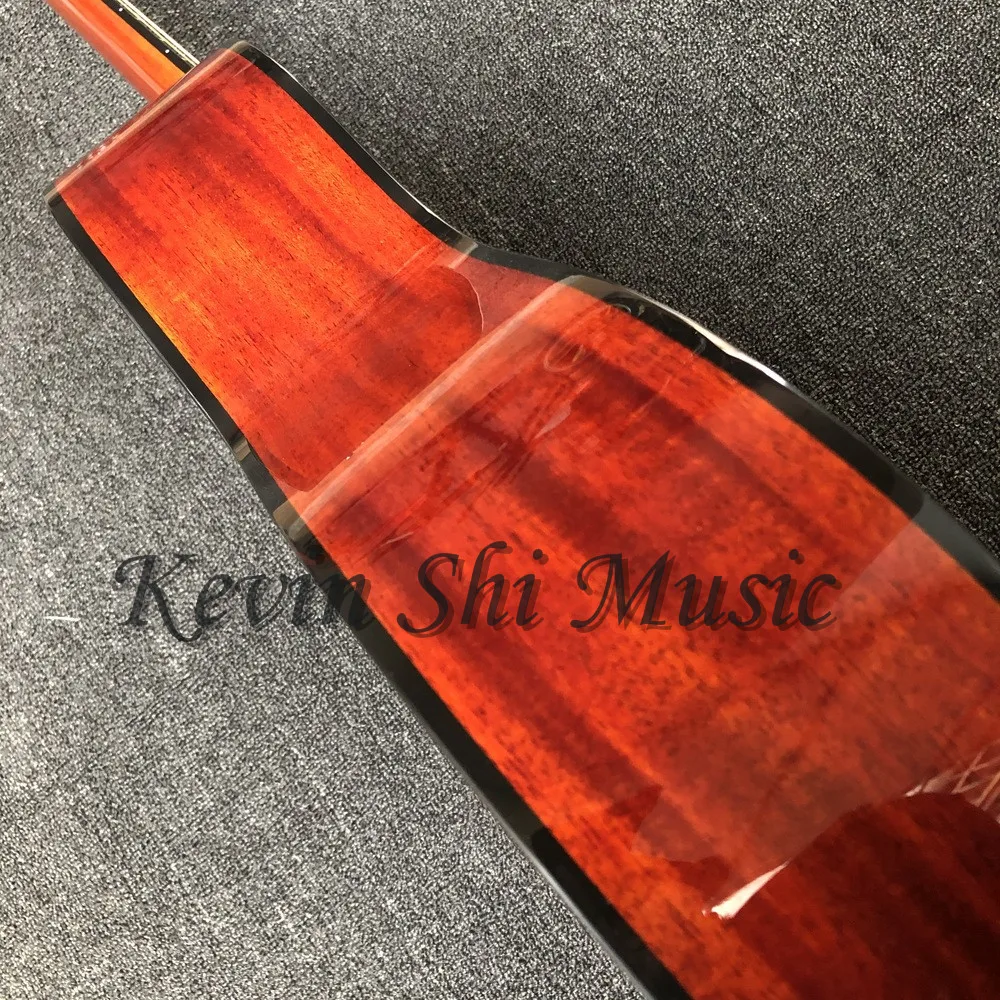 KSG GS 3" мини-гитара для путешествий, детская акустическая электрогитара из цельного дерева