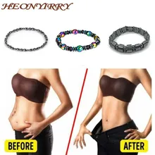 Для похудения, для похудения, против усталости, лечебный браслет, гематитовые бусины, растягивающийся браслет, магнитная терапия, бисер, тонкий для мужчин и женщин