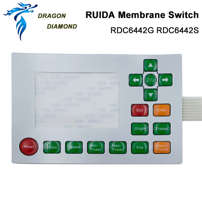 DRAGON DIAMOND Co2 лазерный DSP контроллер система Ruida RDC6442G/S для лазерного гравера и